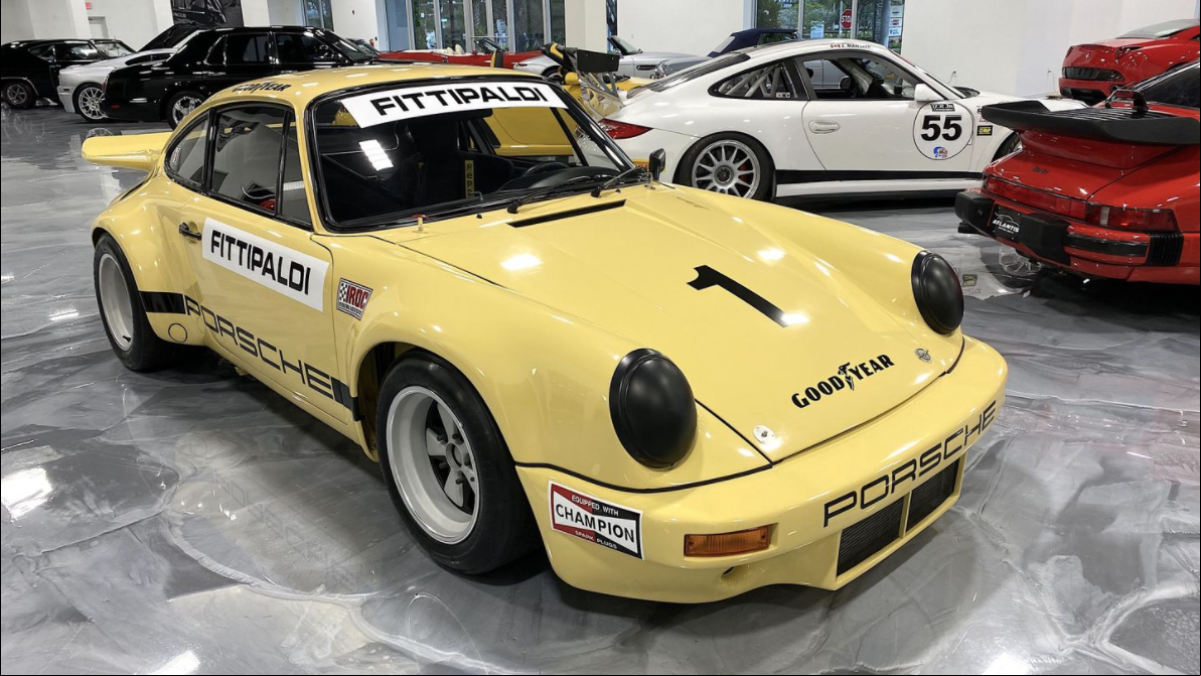 Sale a la venta un Porsche que perteneció a Pablo Escobar y pilotó Emerson Fittipaldi