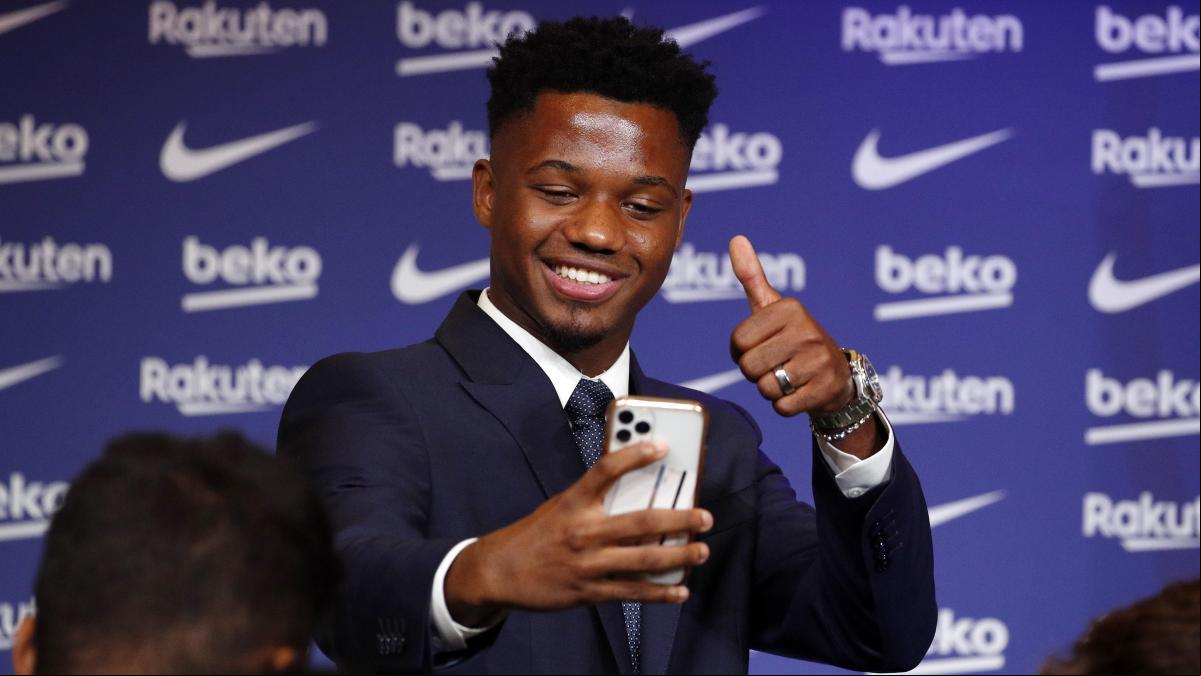 Ansu Fati: “Me siento muy querido y es lo que más valoro”