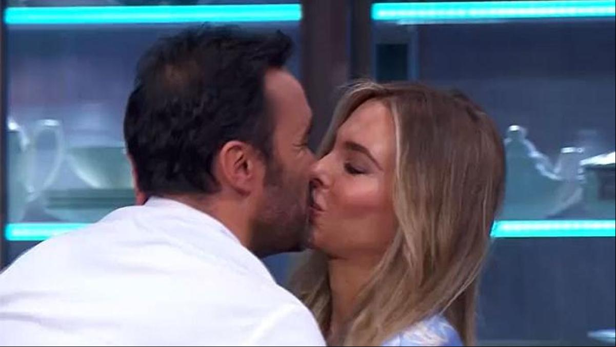 Juanma Castaño aprovecha la final de Masterchef Celebrity y presenta a su novia, Helena Condis