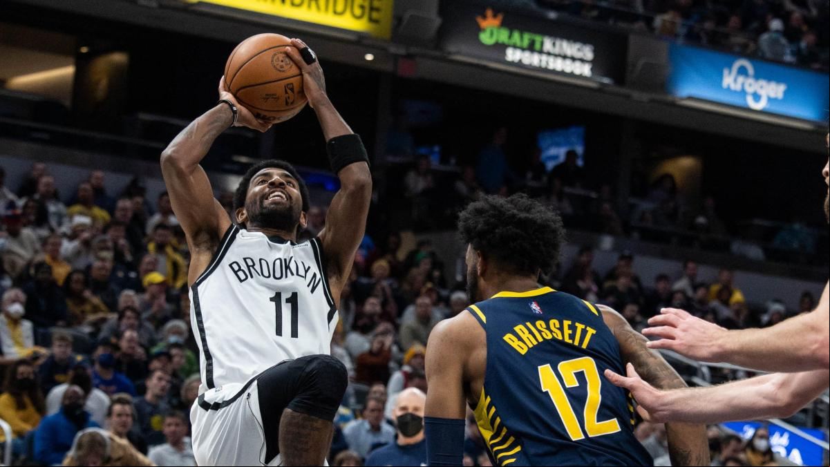 El antivacunas Kyrie Irving juega su primer partido de la temporada en la NBA