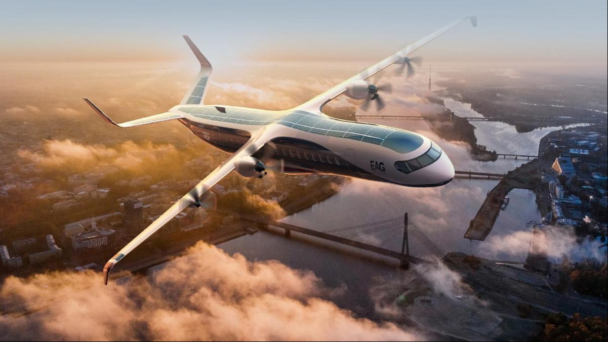 Así será el avión de pasajeros de hidrógeno con 90 plazas
