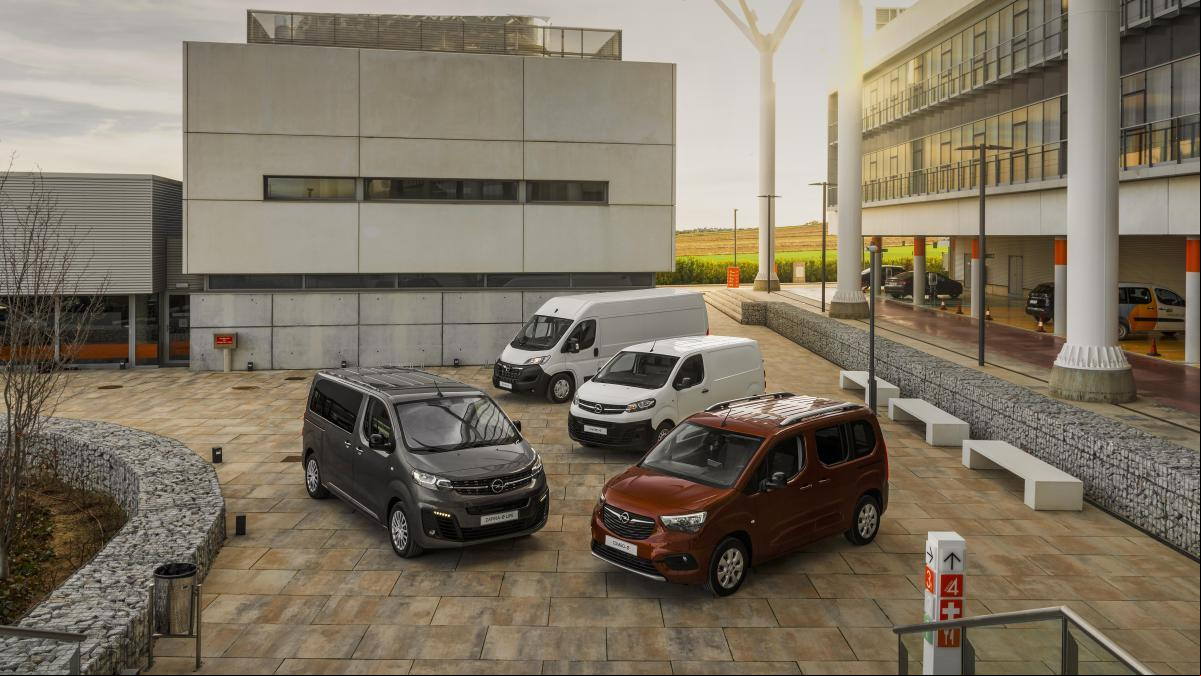 Opel culmina la electrificación de su gama de vehículos comerciales