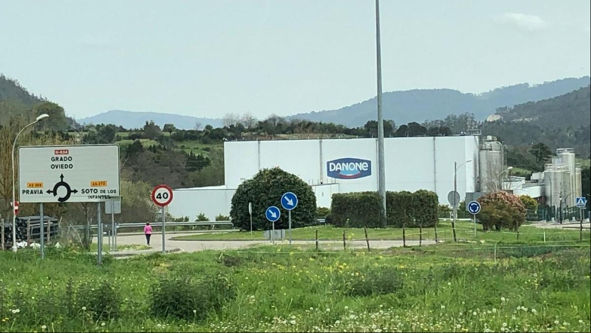 Danone cierra su fábrica de Asturias, donde trabajan 80 personas