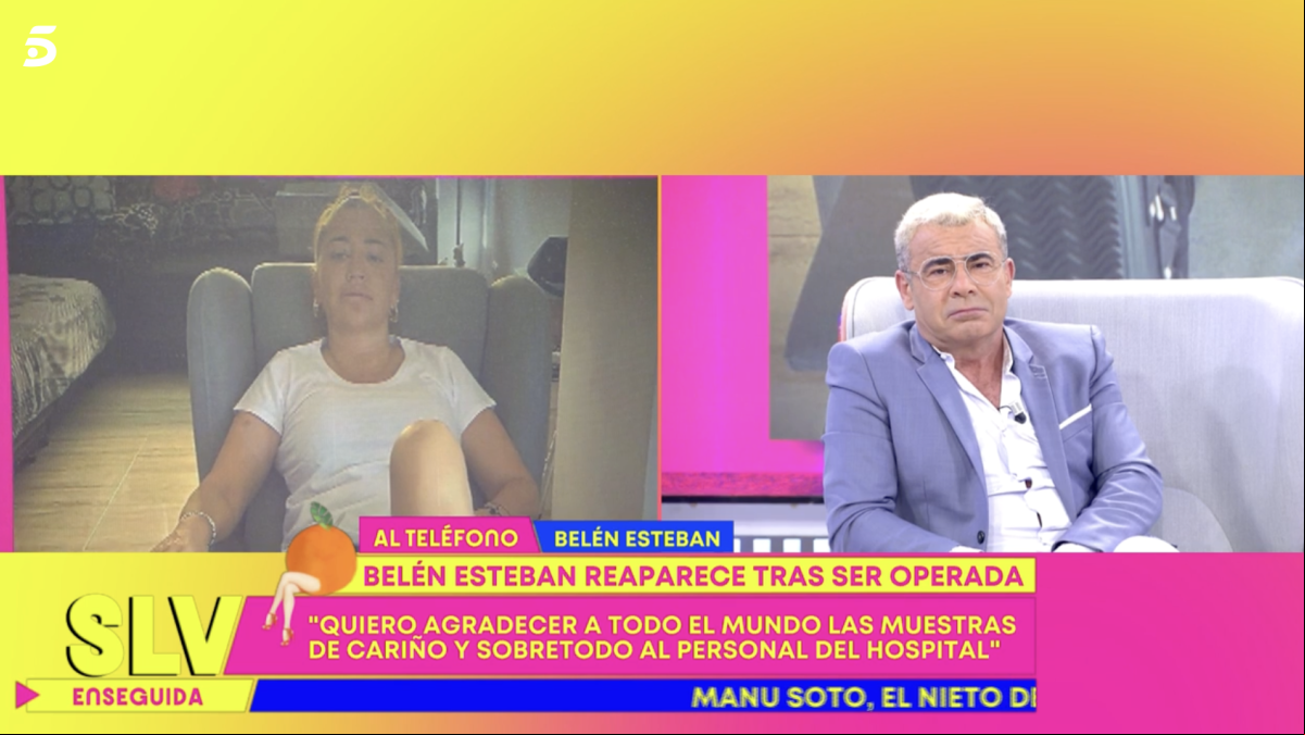 Belén Esteban reaparece en ‘Sálvame’ y se derrumba tras su operación: “Se me ha parado la vida”