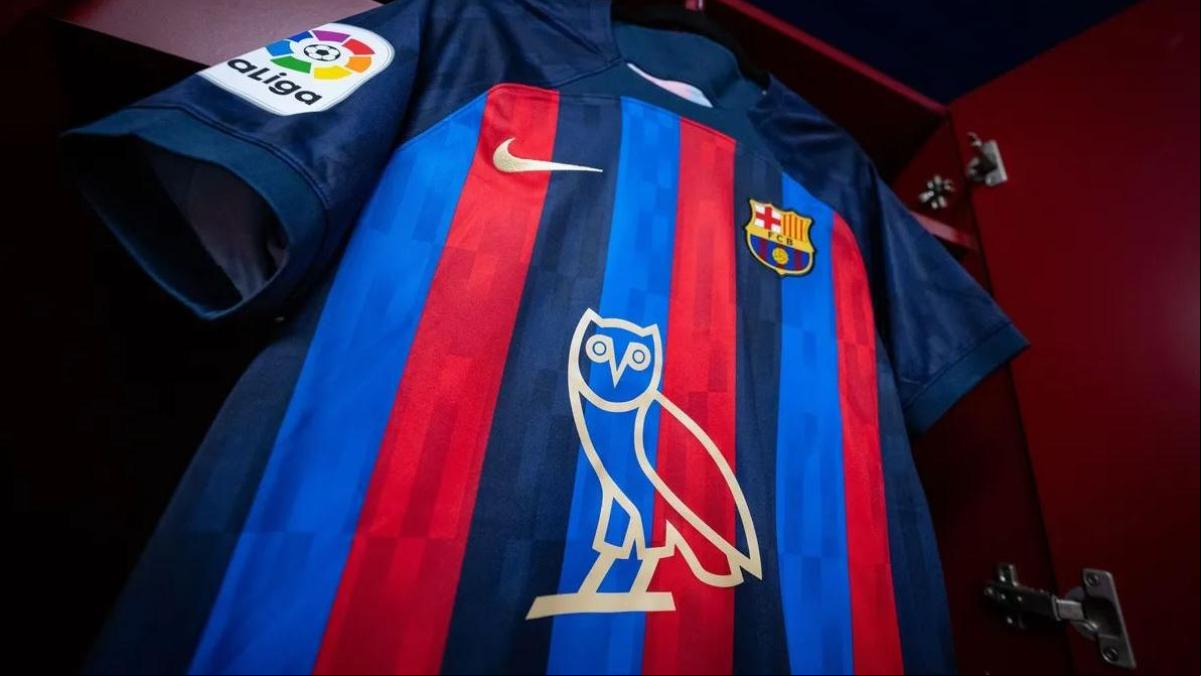 Drake será el patrocinador que lucirá el Barça en la camiseta el día del clásico