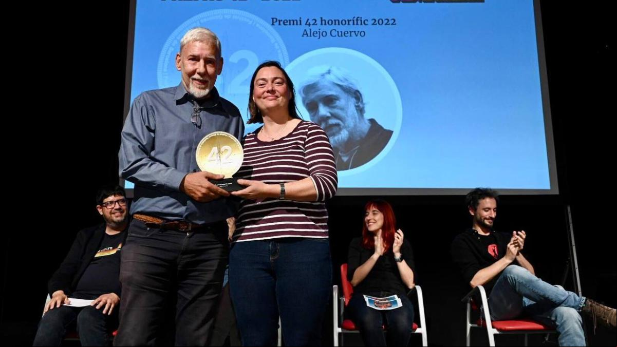 Alejo Cuervo, el fundador de Gigamesh, premio 42 honorífico