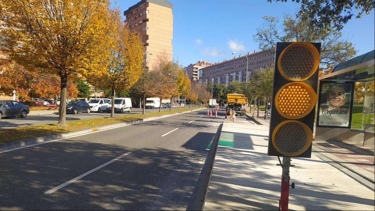 Tensiones en Pamplona por una infraestructura ciclista controvertida