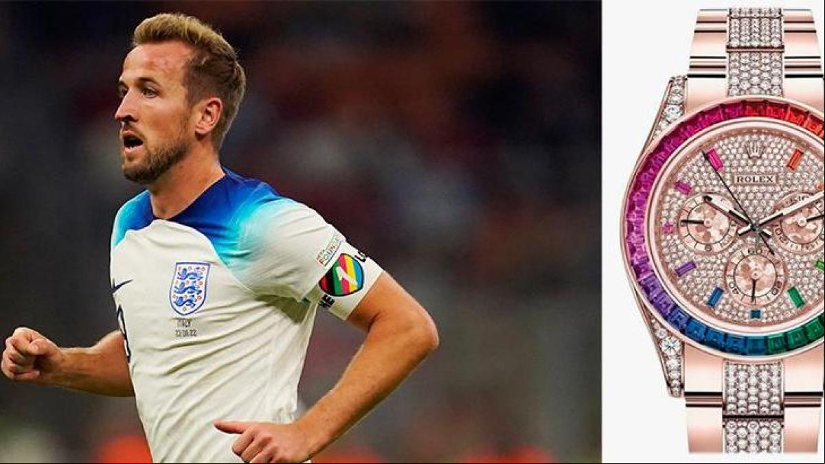 Los relojes del Mundial: del Rolex arco iris de Kane al Patek de Messi y el Hublot rosa de Mbappé