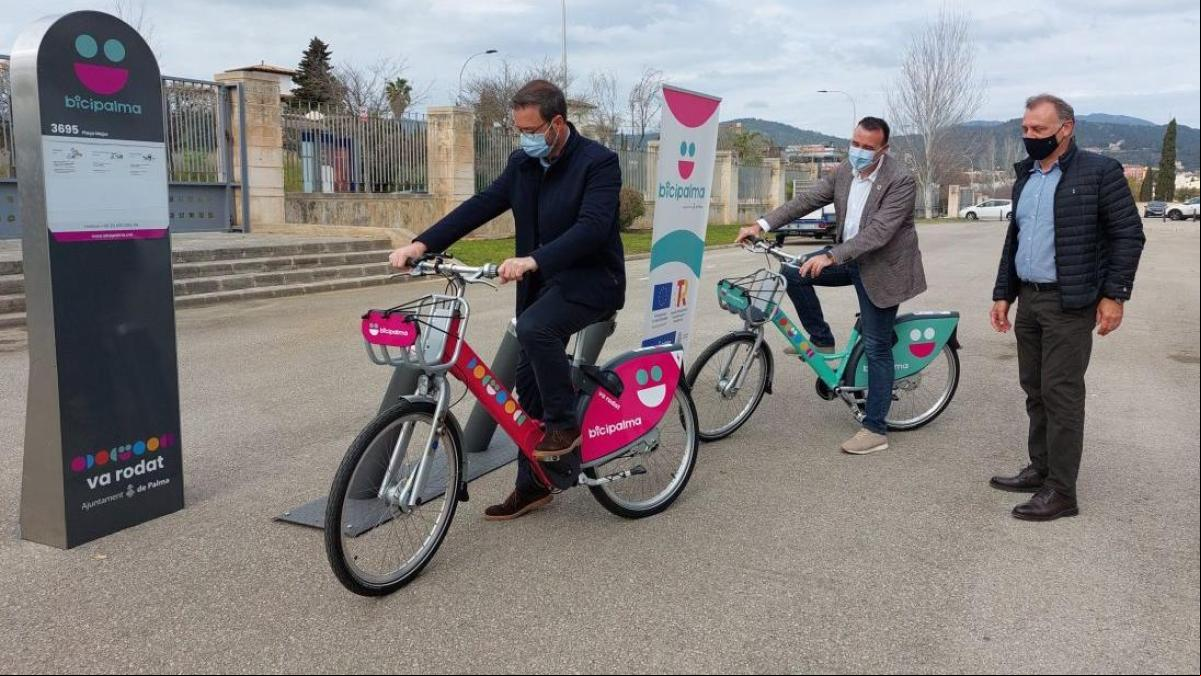 Bicipalma estrena una nueva estación para ampliar su servicio