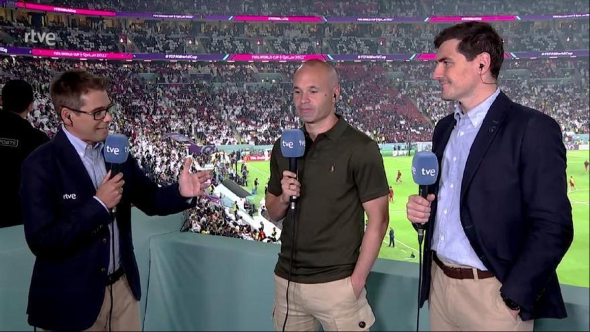 Sale a la luz el ‘sueldazo’ de Casillas e Iniesta como comentaristas de RTVE durante el Mundial