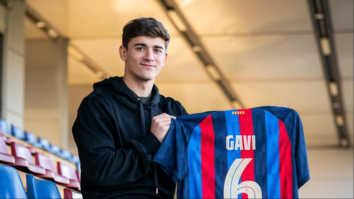 El Barça inscribe a Gavi, su joven estrella, a última hora gracias a un auto judicial que LaLiga acata