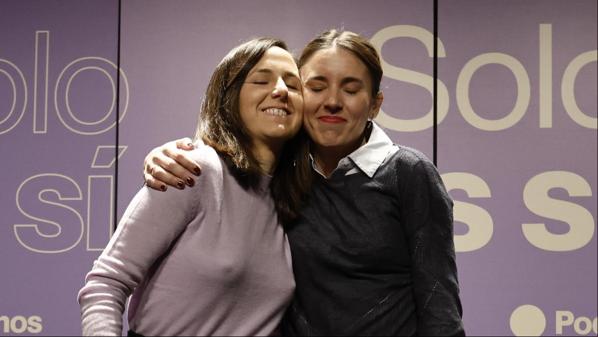 Pablo Iglesias responde a la polémica del jersey ajustado de Ione Belarra con una foto de Abascal