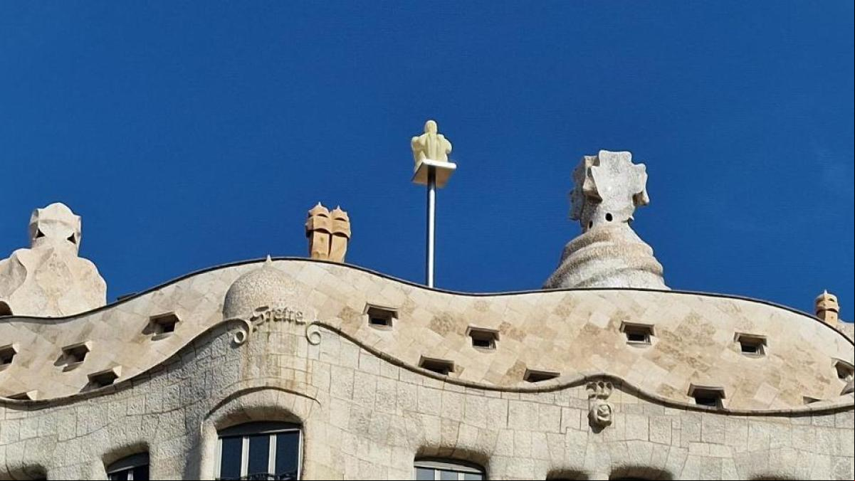 Plensa ya tiene iradores en La Pedrera
