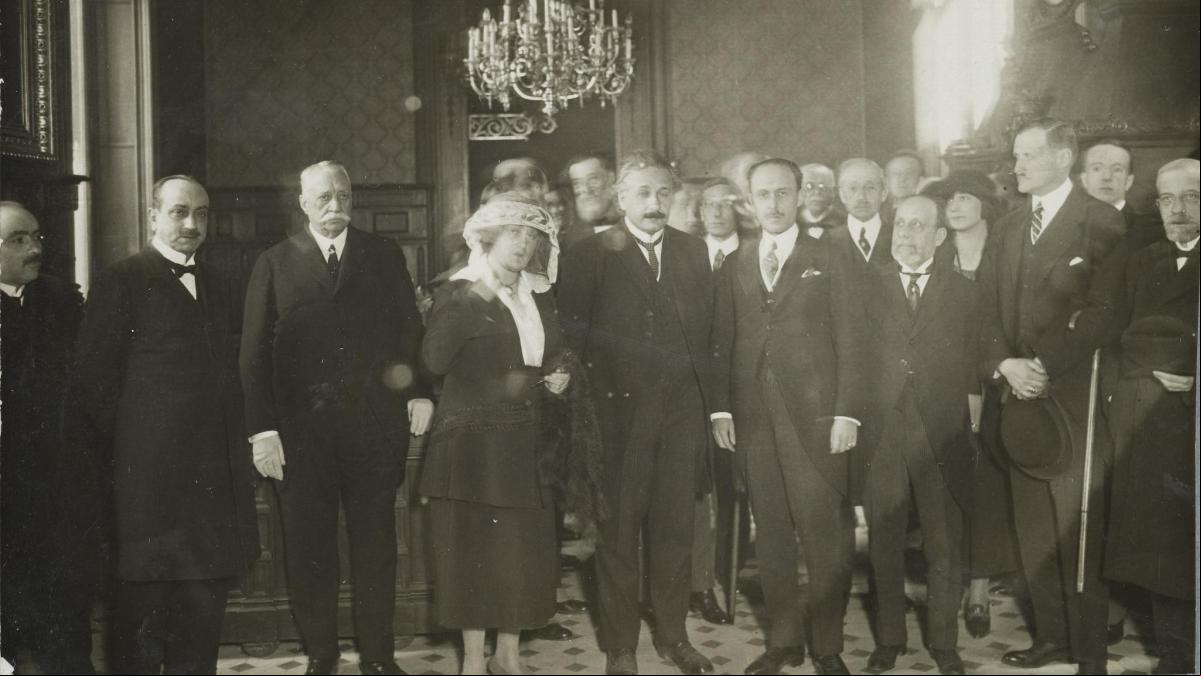 Así fue la visita de Albert Einstein a Barcelona
