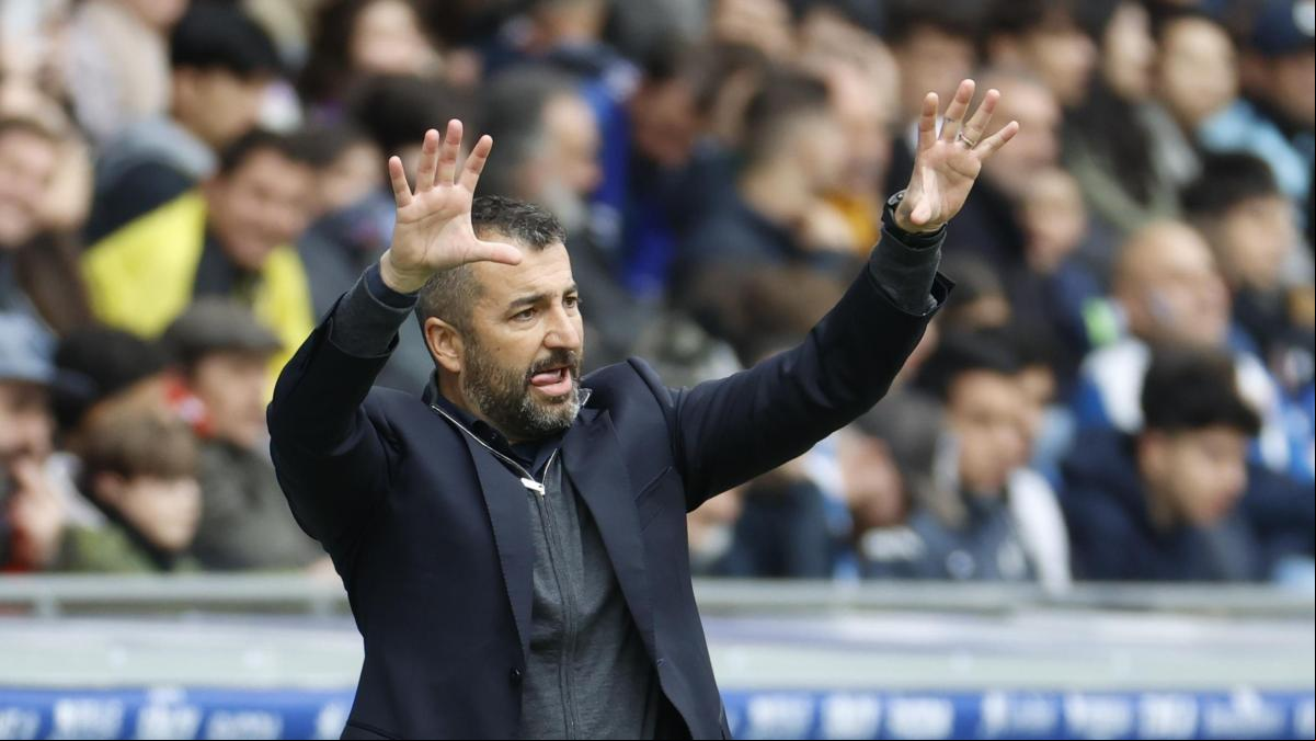 Diego Martínez: “No firmo nada antes de un partido”
