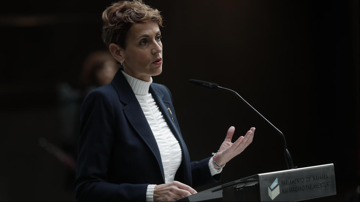 María Chivite anuncia el traspaso de Tráfico a Navarra para el mes de julio
