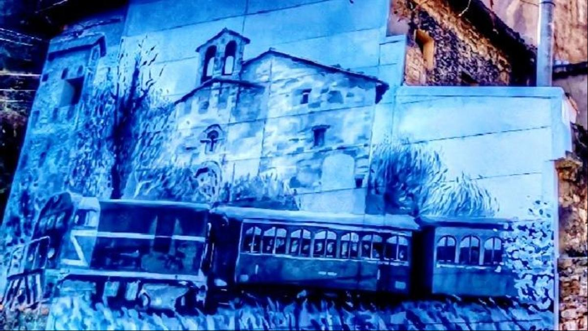 La huella del tren del carbón de Cercs