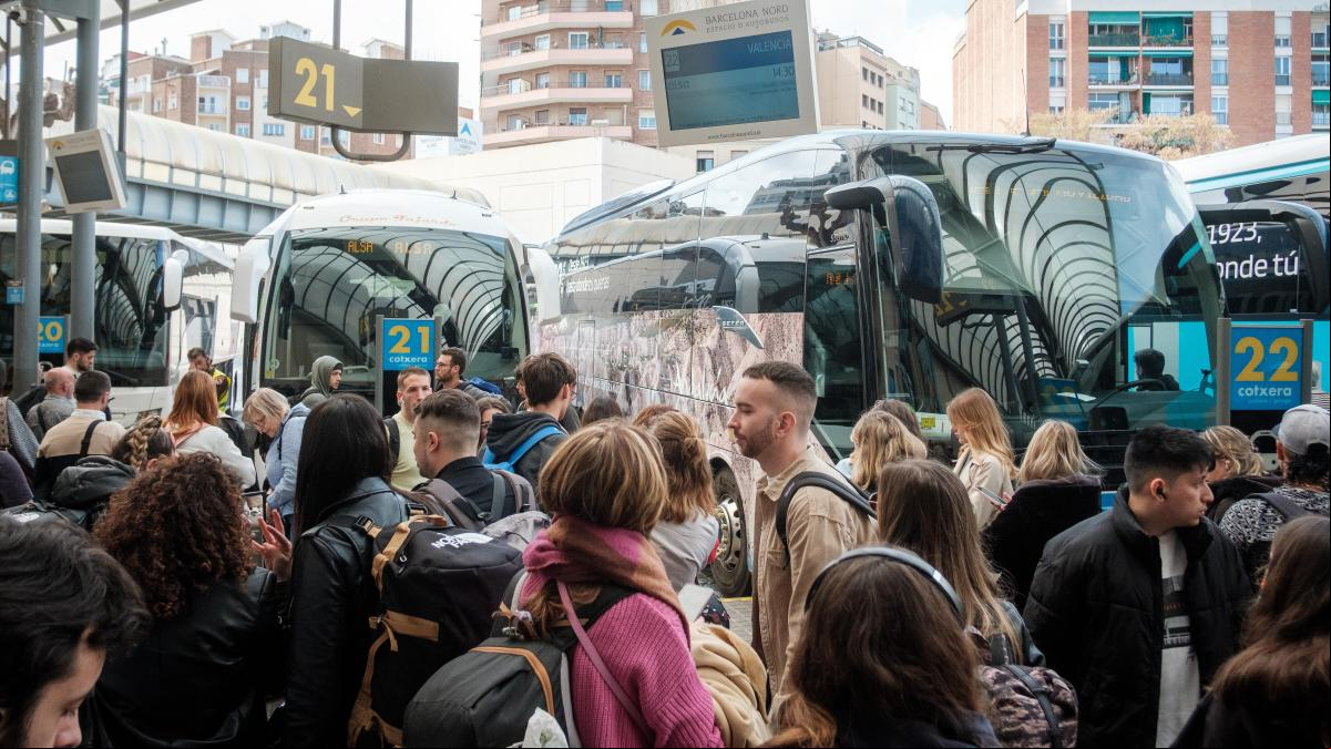 La estación que cambió el tren por los autobuses
