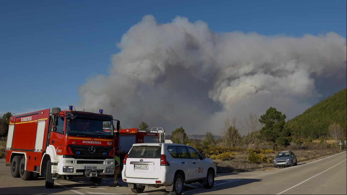 Incendio en Castellón y Teruel | Última hora del fuego en Villanueva de Viver, hoy en directo