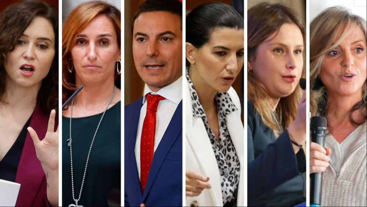 Quién es quién de los candidatos a la presidencia de la Comunidad de Madrid en las elecciones autonómicas 2023