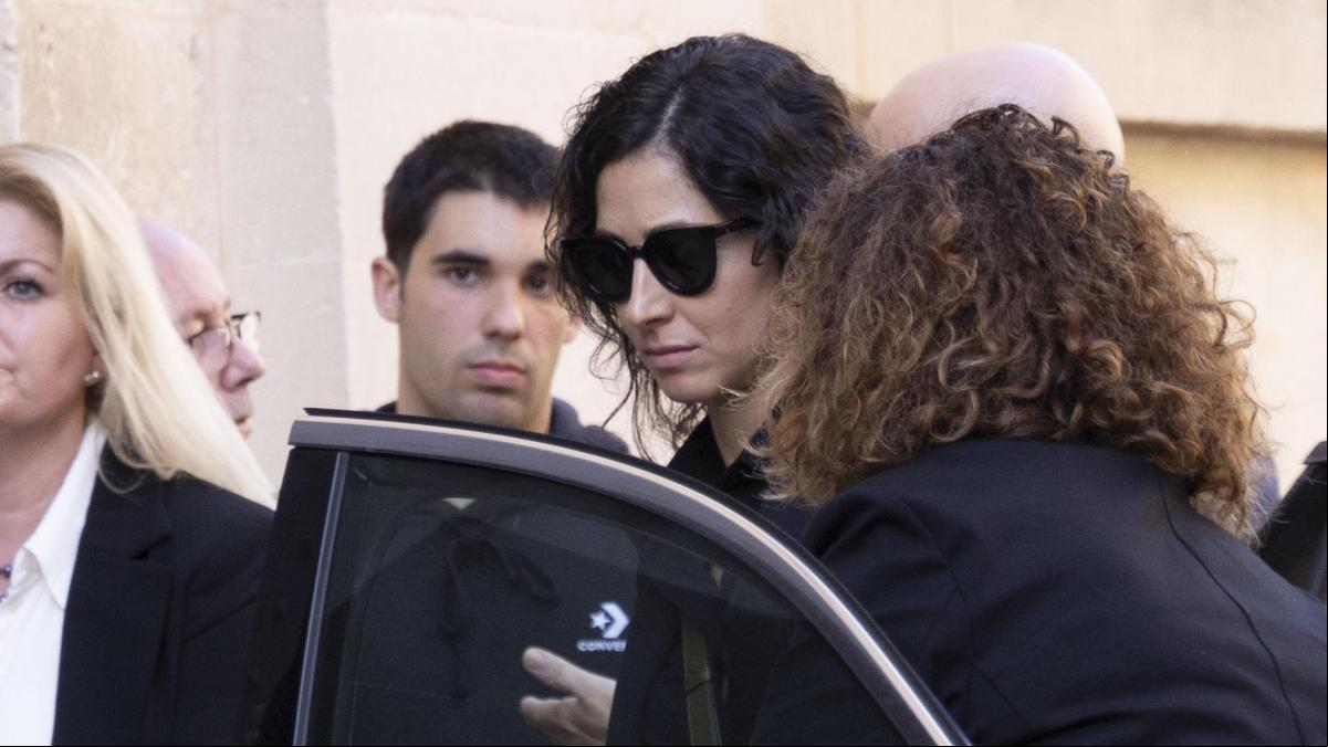 Mery Perelló da el último adiós a su padre junto a Rafa Nadal
