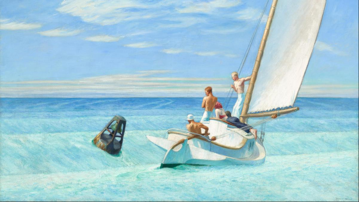 Dipinto di blue, el arte de navegar