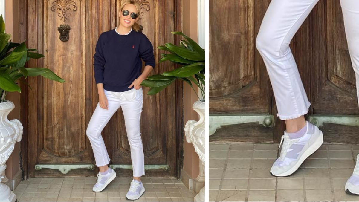 Las New Balance son tendencia: las zapatillas de tonos pastel que han cautivado a las famosas