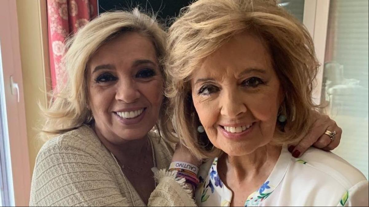 Carmen Borrego, hundida por el débil estado de salud de su madre, María Teresa Campos: Me da pena