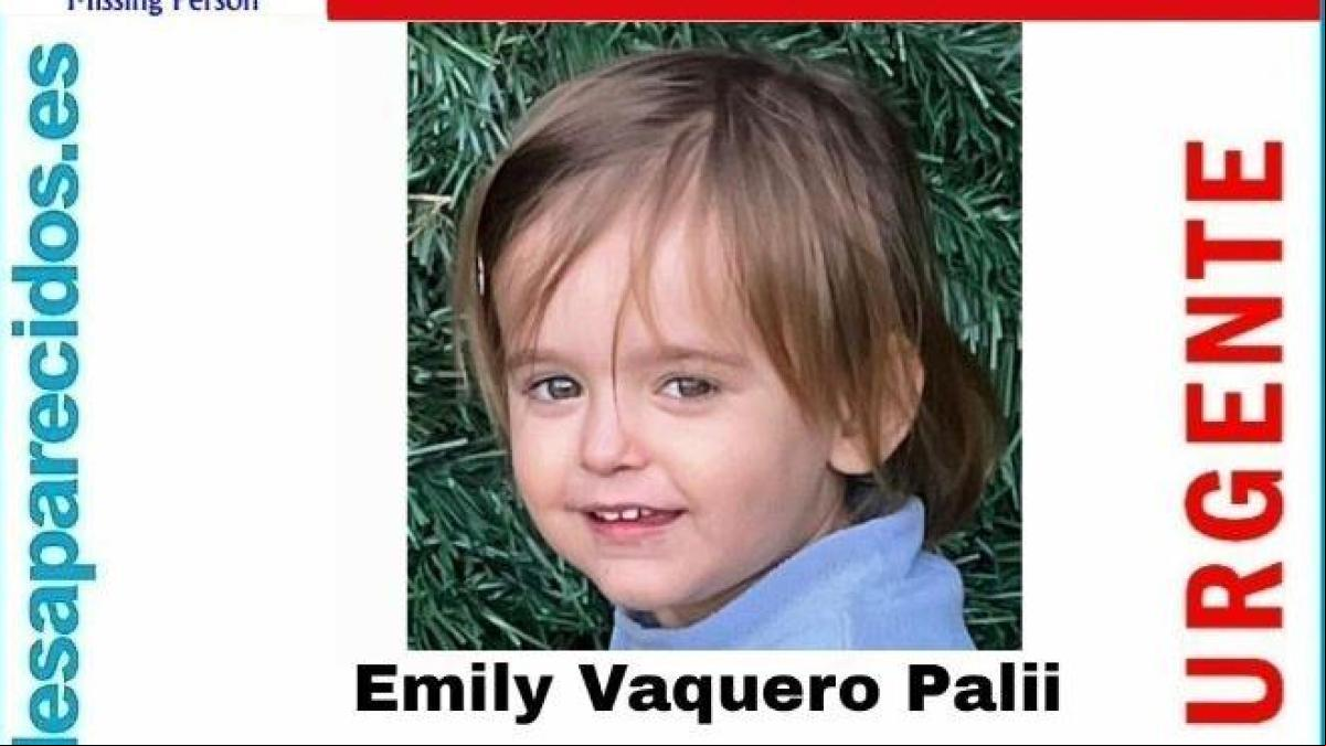 La niña de dos años Emily Vaquero desaparece en Zaragoza