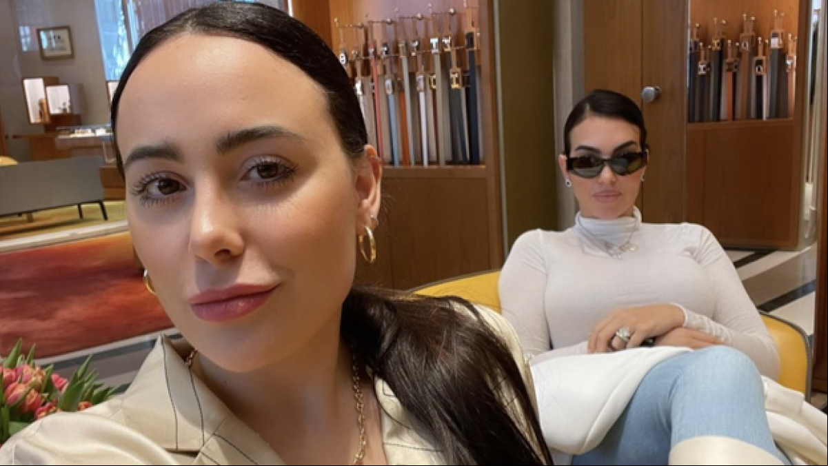 Georgina Rodríguez acude a la UAM para celebrar la graduación de su hermana