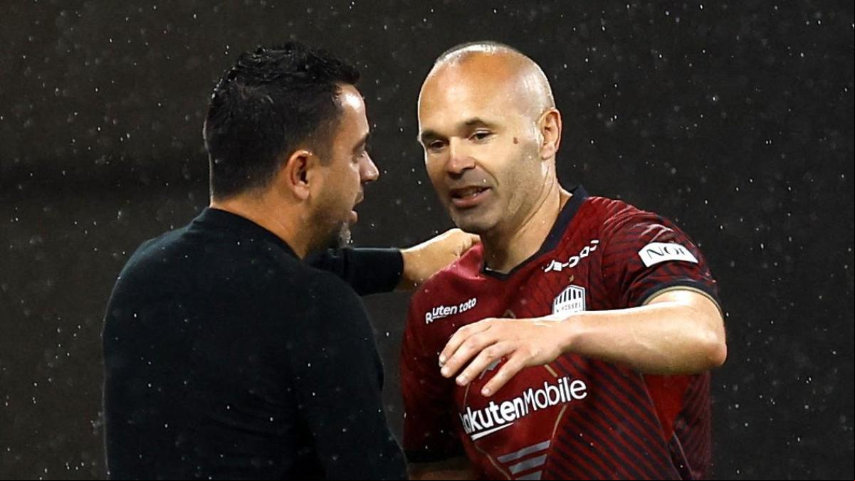Iniesta se suma a Xavi en el Barça Legends para jugar ante el Real Madrid