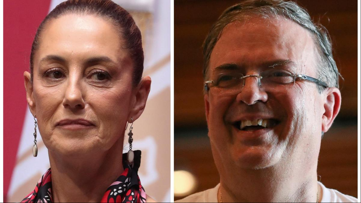 Ebrard y Sheinbaum renuncian a sus cargos para ser candidatos presidenciales en 2024