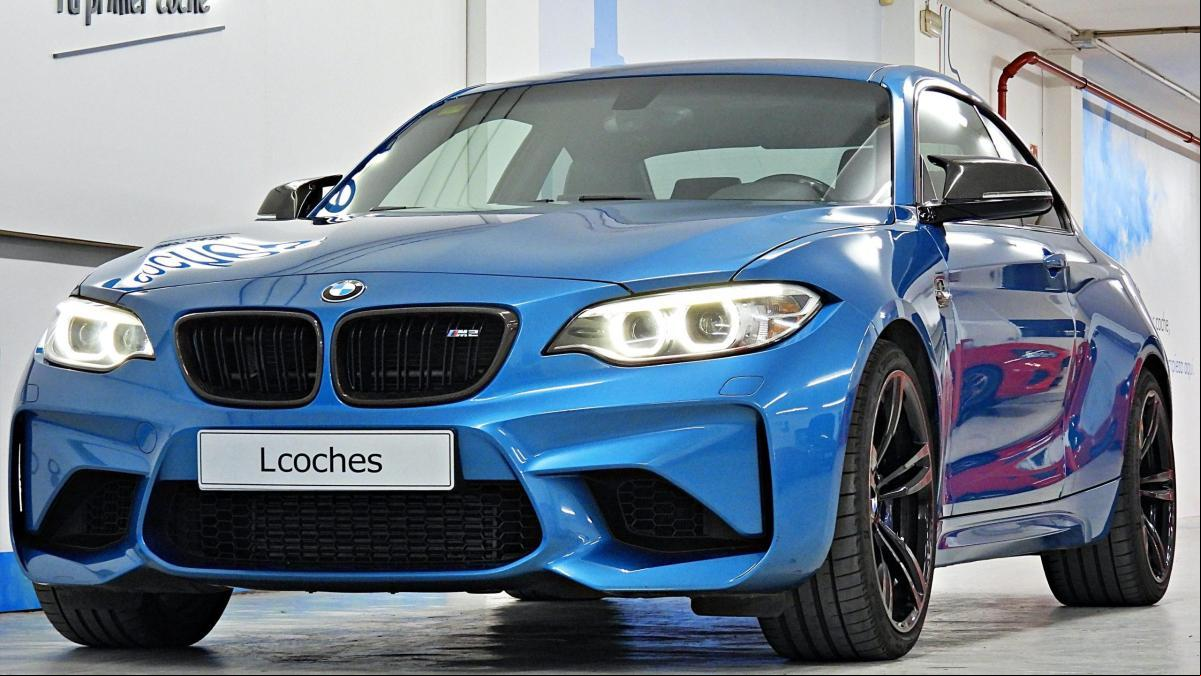 El coche de Marc Márquez que está a la venta: el BMW M2 que ganó por ser el poleman en MotoGP
