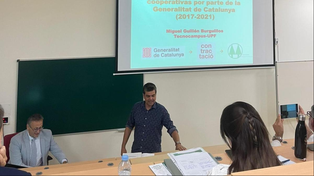 La Cátedra de Economía Social de TecnoCampus-UPF, presente en el I Congreso Jurídico de CIRIEC-España