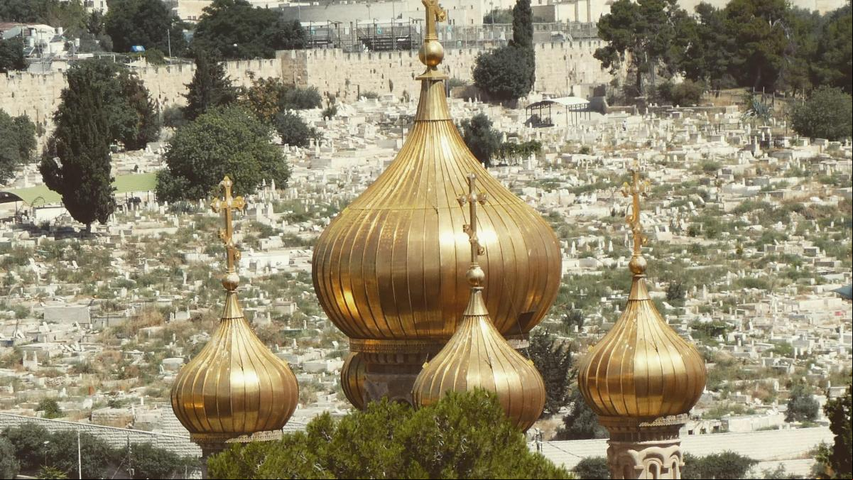 La iglesia del zar en Jerusalén en honor a la madre
