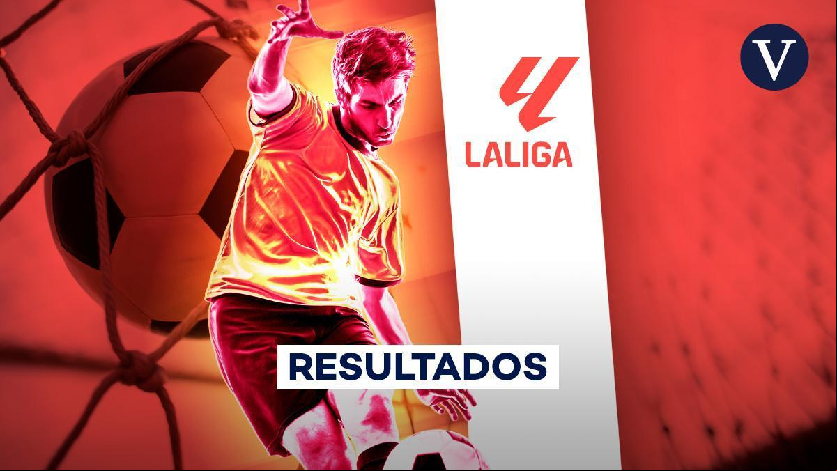 Así está la clasificación de LaLiga EA Sports tras los resultados de los partidos de la Jornada 34 disputados hoy, viernes 2 de mayo