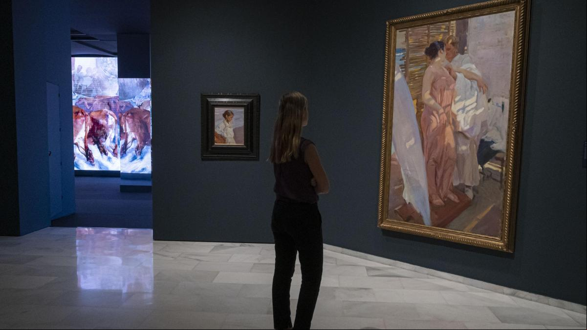 Bancaja muestra el arte de Sorolla para captar todas las luces y ofrece una experiencia sensorial