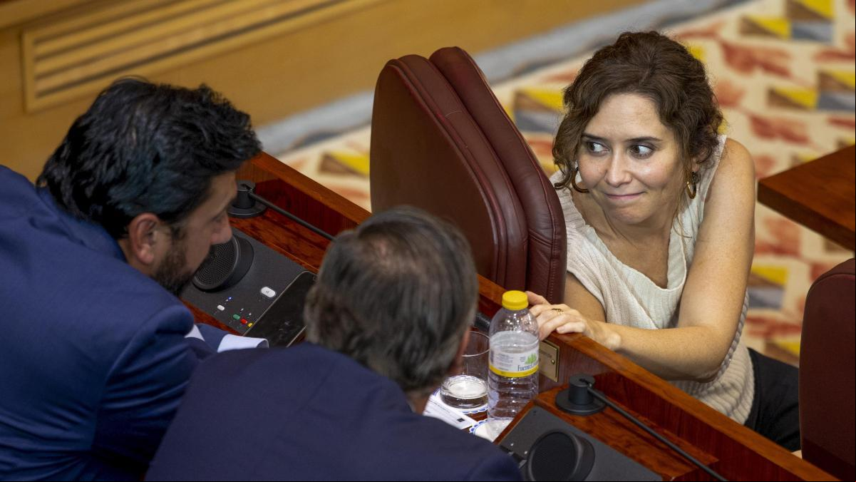 Guerra de vídeos entre Ayuso y Aragonès