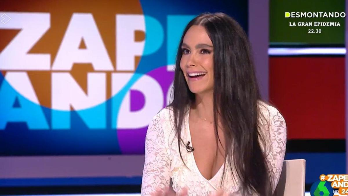 Cristina Pedroche rompe a llorar en Zapeando al hablar de su hija: Me da mucha pena