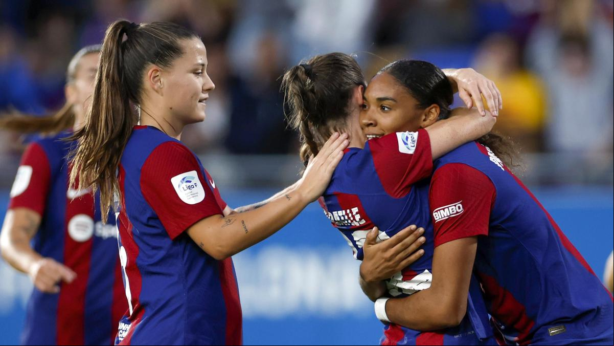 Triunfo blaugrana en el debut goleador de Ona