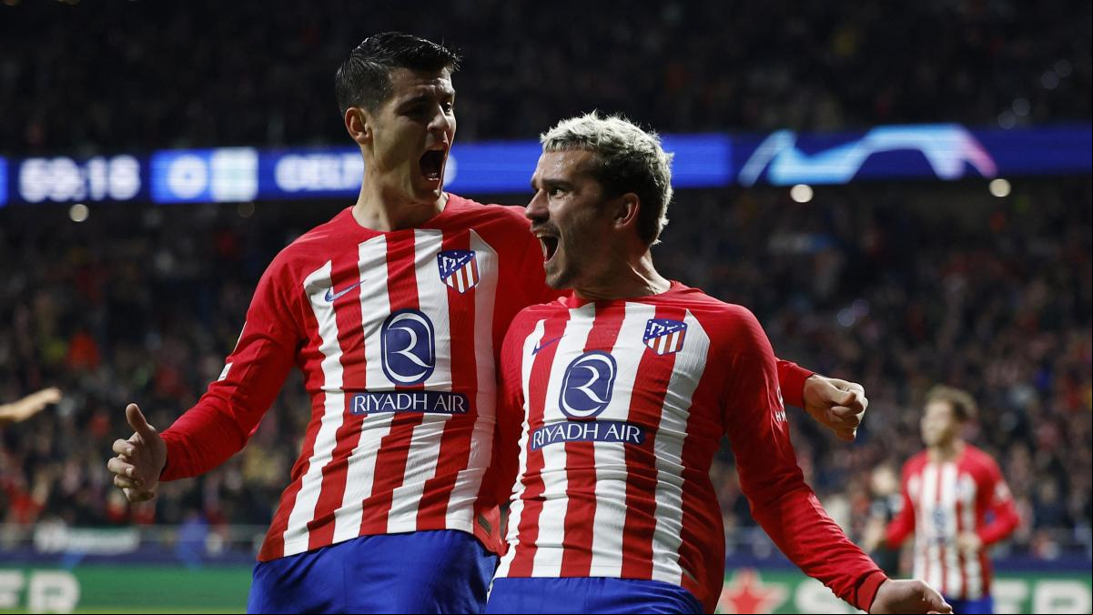 Griezmann y Morata lideran a un gran Atlético