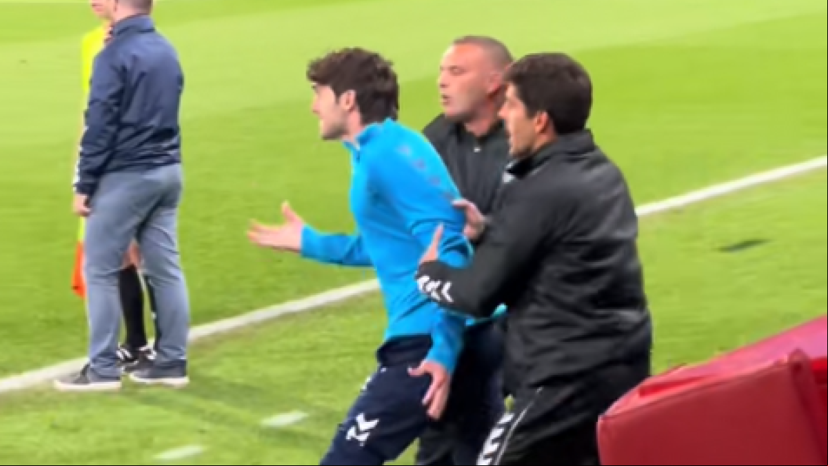 Bochornosa actitud de Baena, jugador del Sabadell, ante el Barça B: ¡Reventadlos!