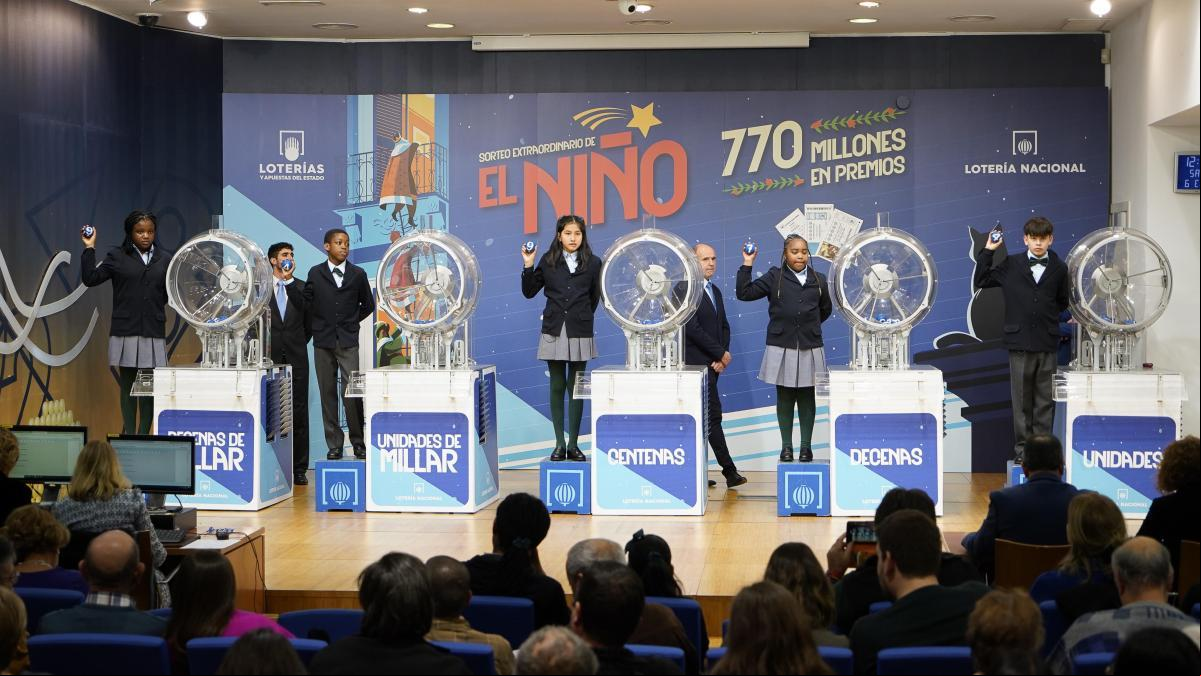 66777, tercer premio de la Lotería del Niño 2025