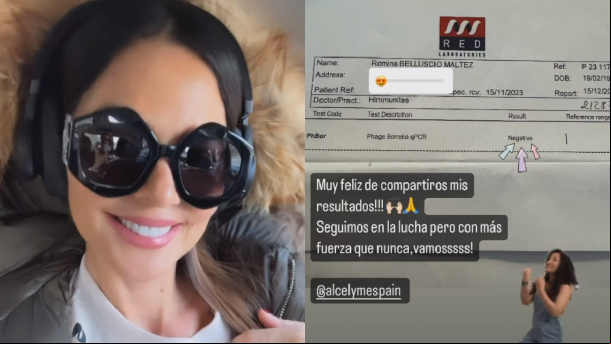 Romina Belluscio comparte detalles sobre su batalla contra la enfermedad de Lyme