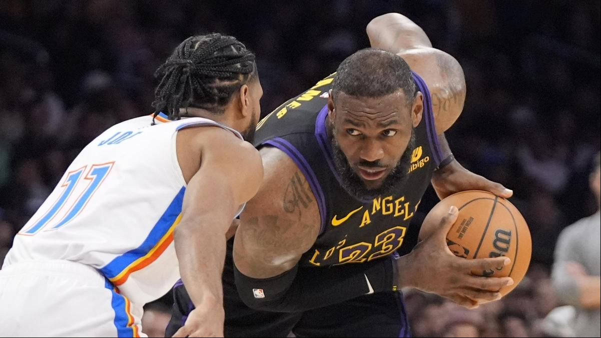 Los Lakers resurgen ante los Thunder y los Warriors muerden el polvo contra los Grizzlies