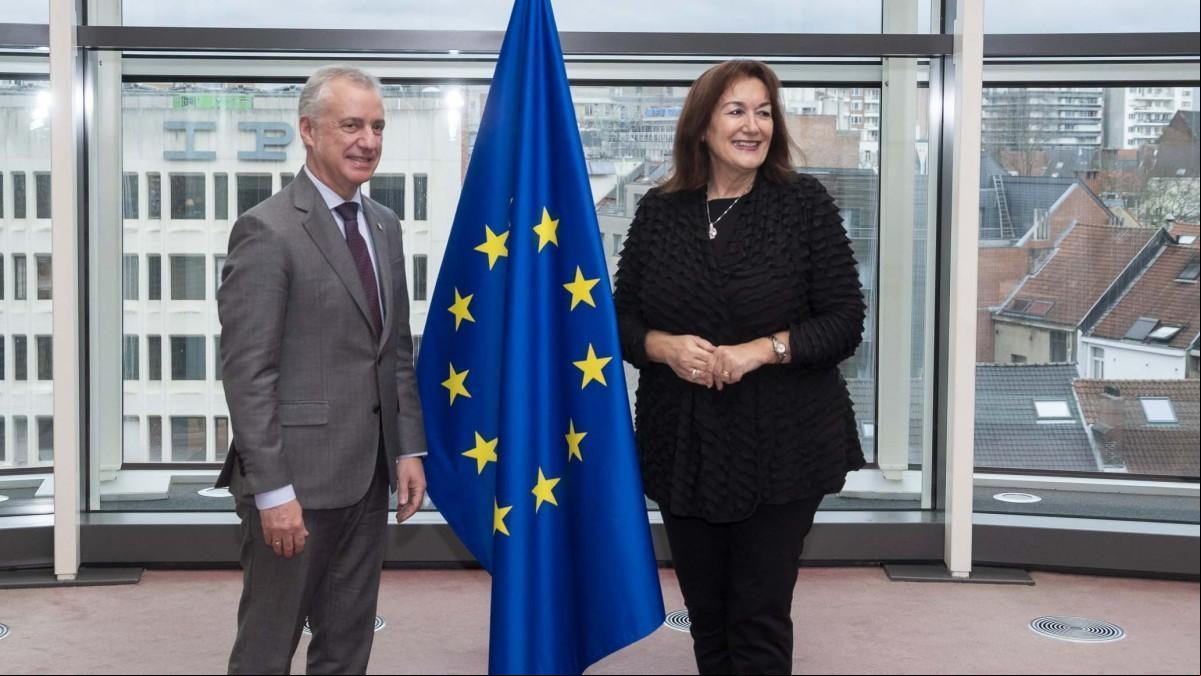 Urkullu plantea que las nacionalidades constitucionales tengan circunscripción propia en las europeas