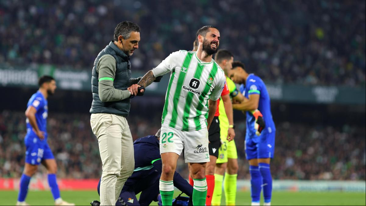 Empate de alto voltaje entre Getafe y Betis, con lesión de Isco