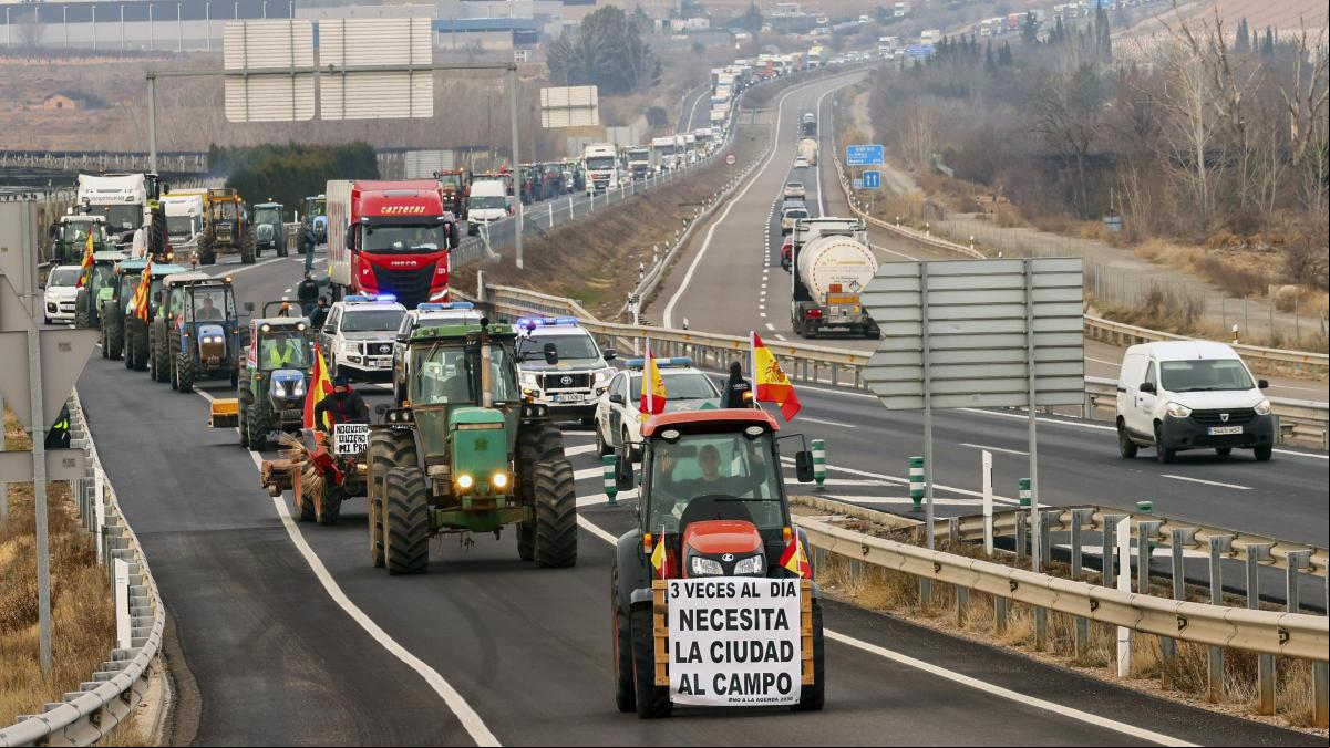 Movilizaciones agrícolas por España y toda Europa: imágenes de las jornadas de protestas