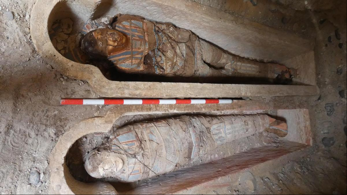 Nuevo tesoro arqueológico en Egipto: una necrópolis de la época que inició Alejandro Magno