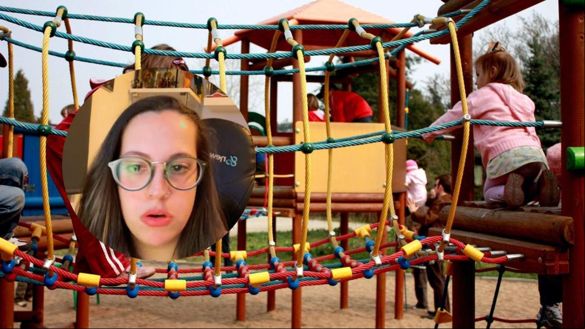 Denuncia la actitud de unos padres por no hacerse cargo de sus hijos en el parque: No es el bar